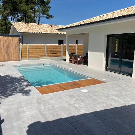 Maison Moderne Avec Piscine Chauffee Lacanau Exterior photo