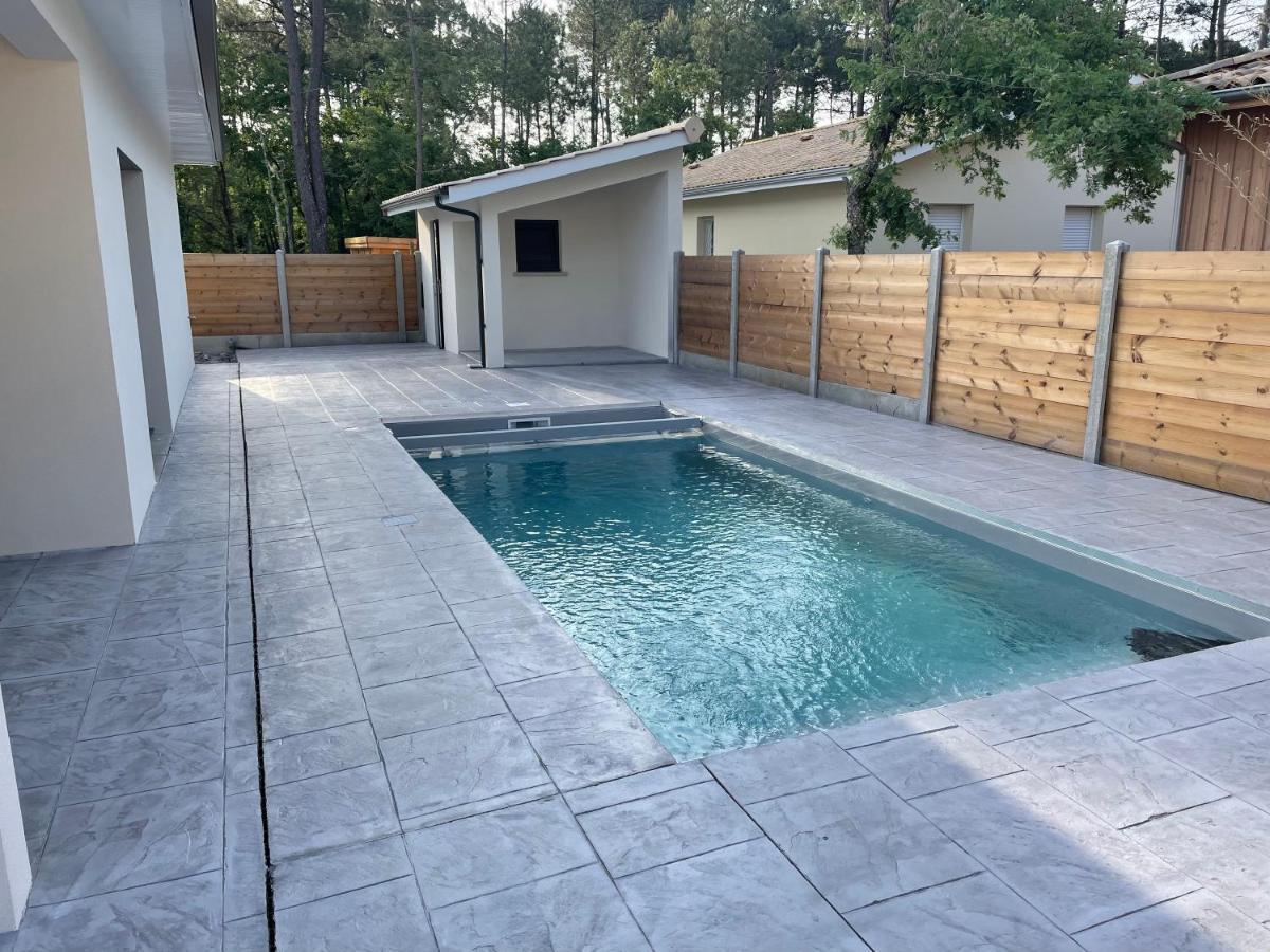 Maison Moderne Avec Piscine Chauffee Lacanau Exterior photo
